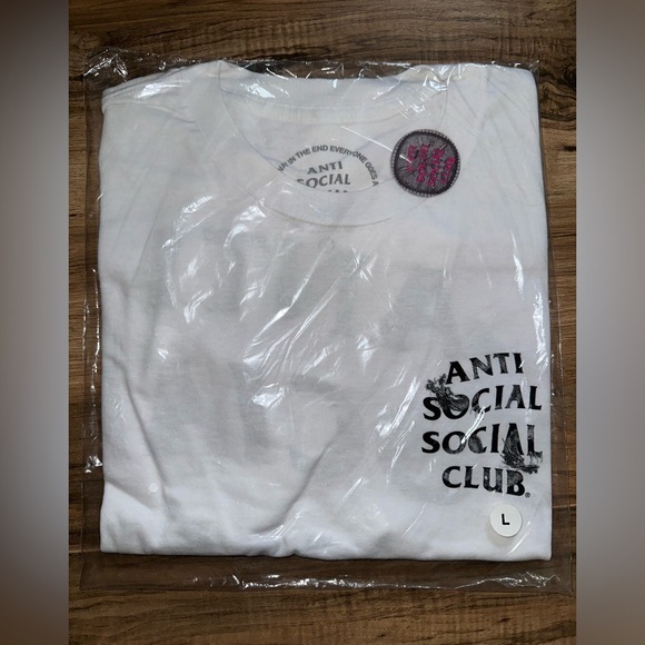 ASSC | Anti Social Social Club Tatz White T-Shirt Japan Exlusive | NWT (L) - Picture 3 of 7